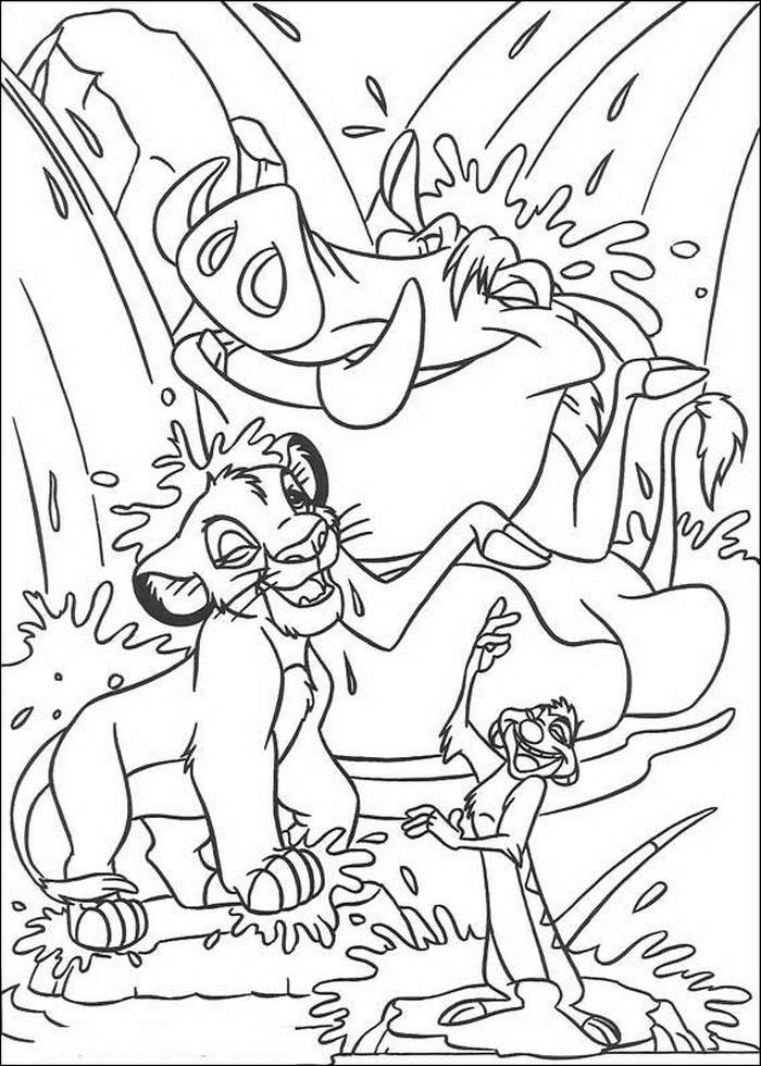 Kids-n-fun.com | Coloring page Lion King Lion King